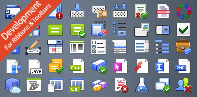 Axialis Ribbon & Toolbar Stock Icons