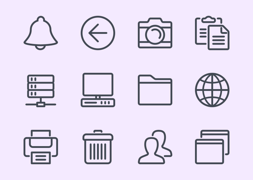 Art and Design Vector Icons