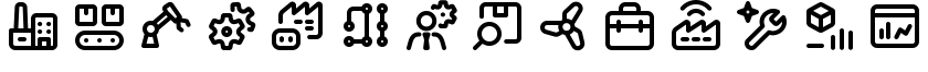 Axialis Line Pro - Industry & Manufacturing icons