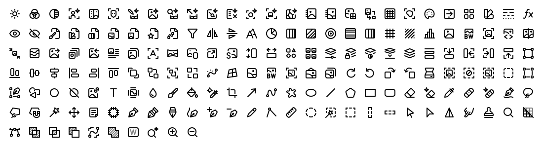 All 172 Axialis Line Pro Imaging icons
