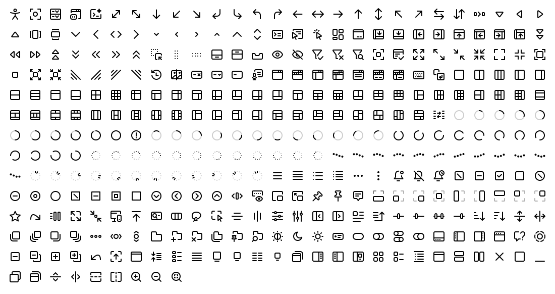 All 360 Axialis Line Pro User Interface icons