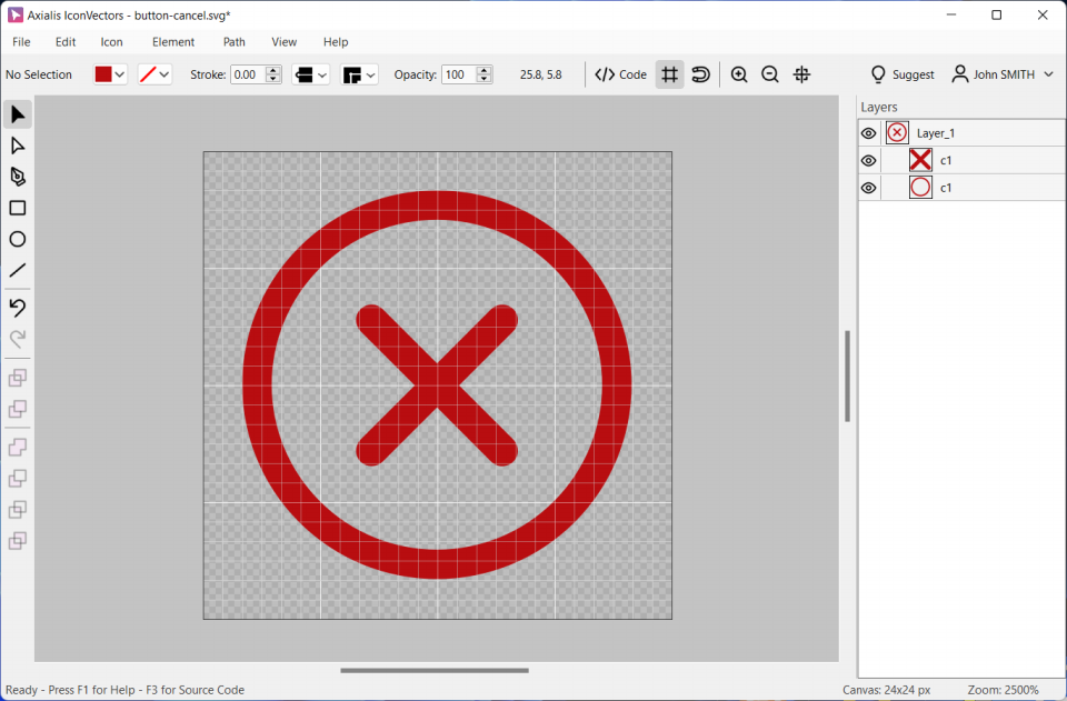 Axialis IconVectors Workspace