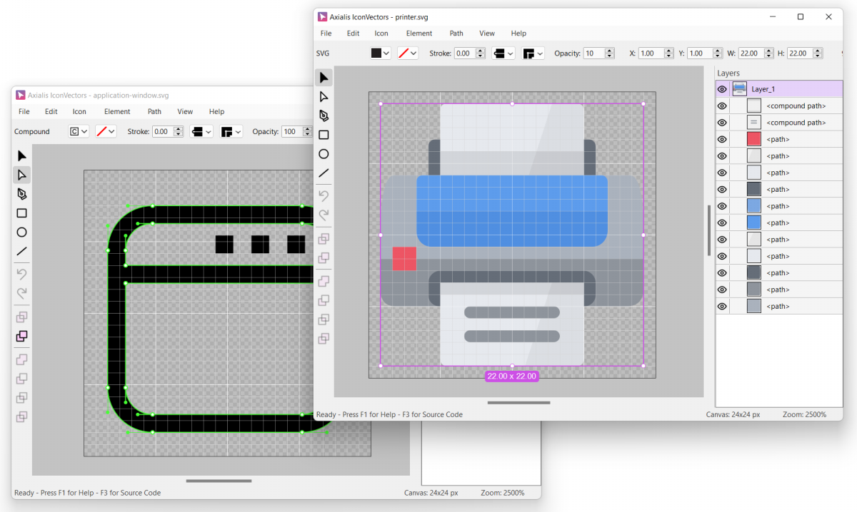 Preferences Dialog – Icon Editor Tab