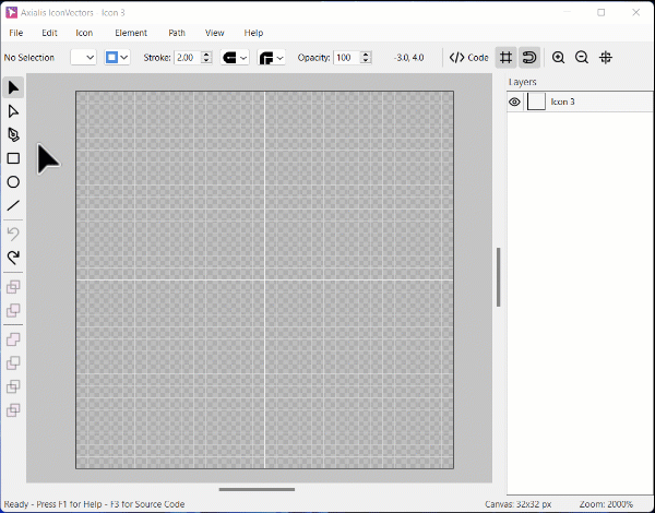 Boolean operations in IconVectors