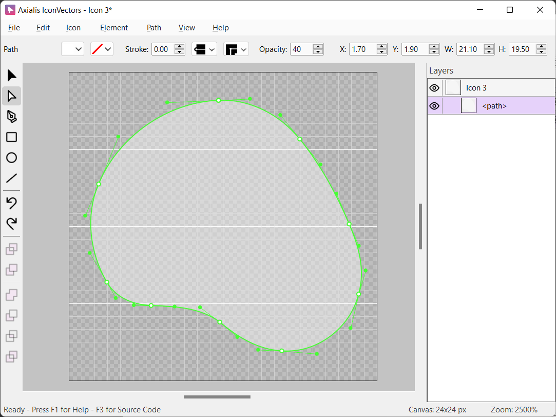 Path after simplification