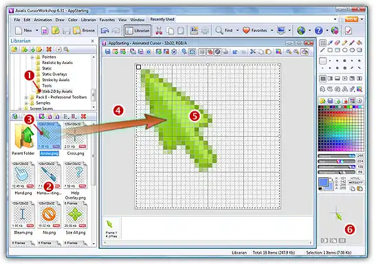 Axialis Software - CursorWorkshop