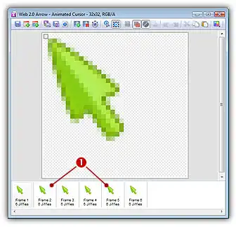 Tutorial - Create an animated cursor from an image - Axialis Software
