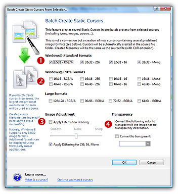 Tutorial - Batch create several cursors from images - Axialis Software