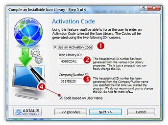 Tutorial - Compile Icon Libraries with Activation Codes - Axialis Software